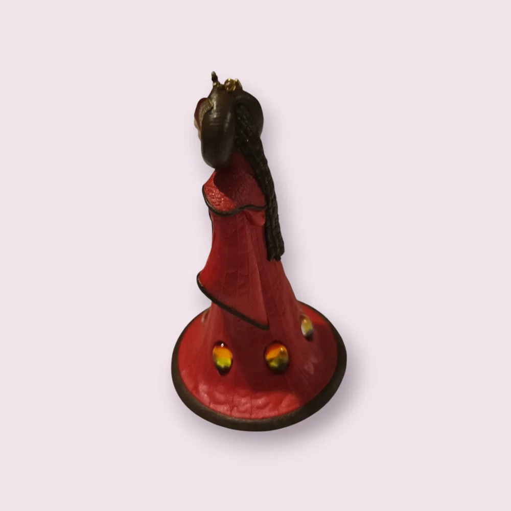 Vintage 1999 Hallmark Star Wars Queen Amidala Ornament Red Episode 1